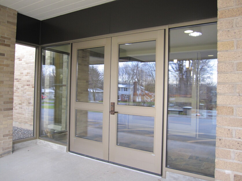 Aluminum Entrance Doors for Commercial Buildings Flower City Glass